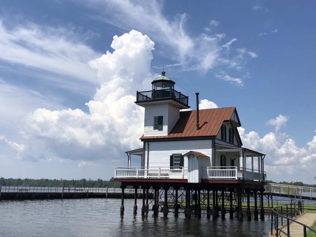 Day trip to Edenton, NC, to see the Roanoke River Lighthouse.