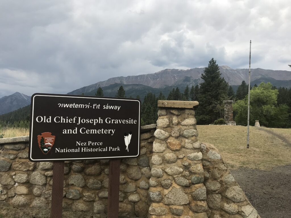 Elder Chief Joseph gravesite