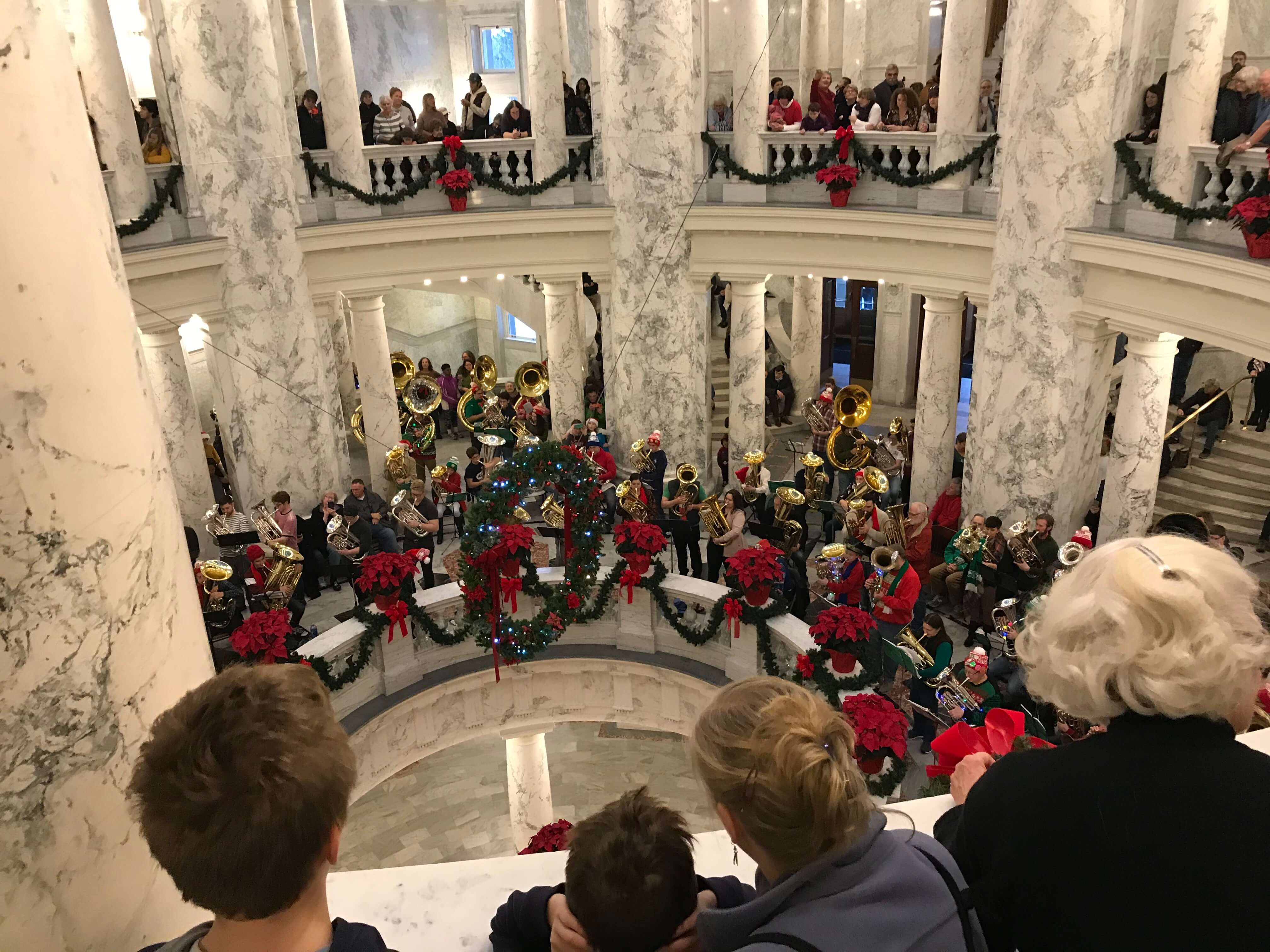 Tuba Christmas at the Idaho State Capitol