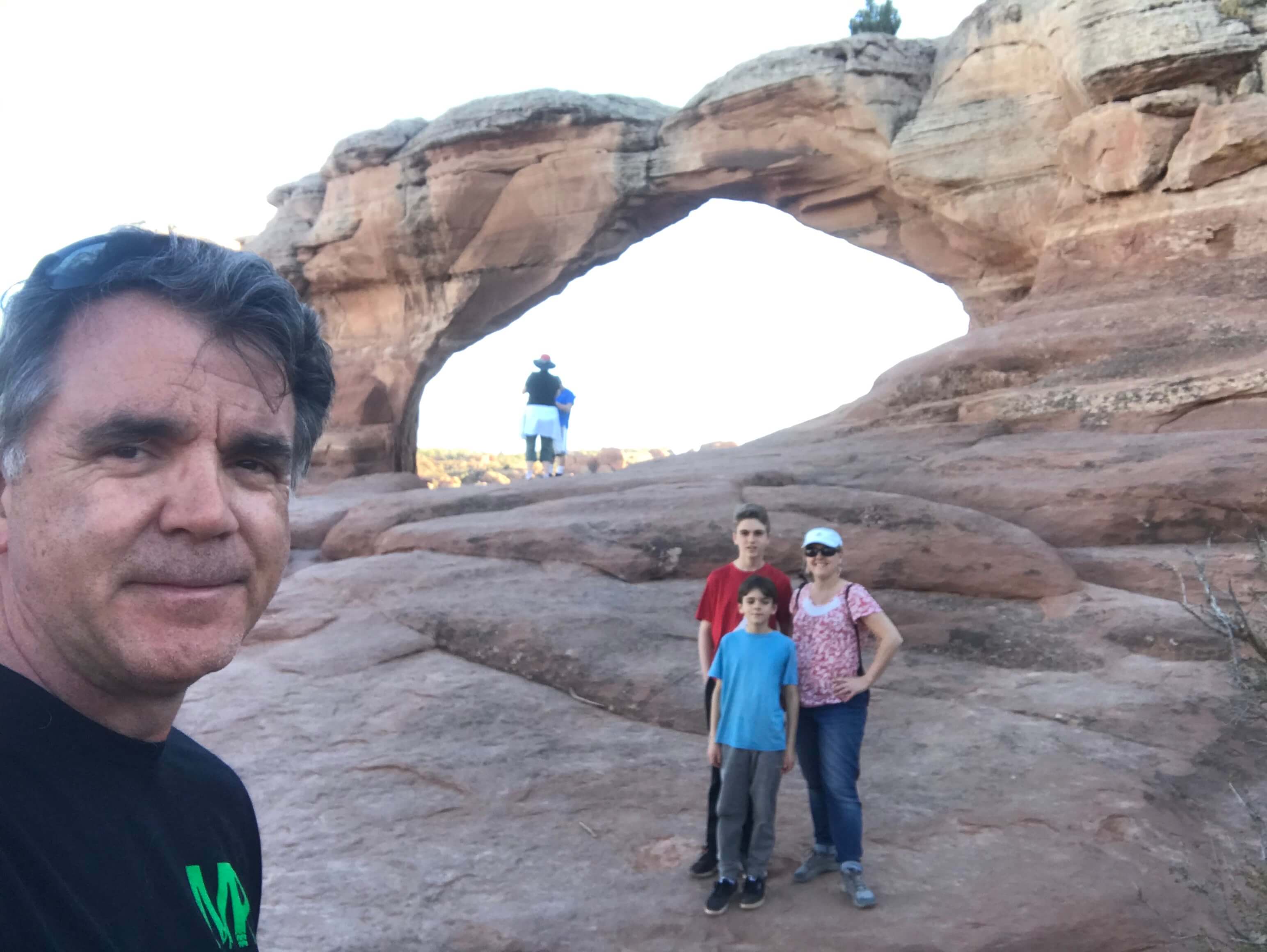 Family Hike at Broken Arch